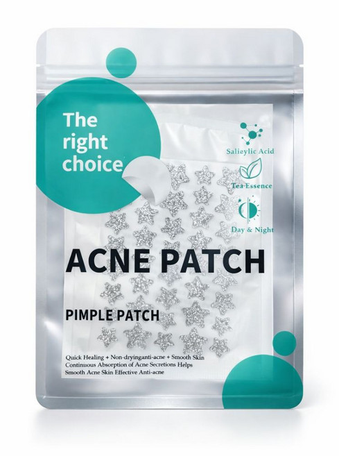 아벤바이(ARVENby) 별 모양 여드름 스팟 커버 패치 펄 화이트, 1개, 40개입