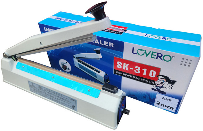 비닐접착기 러브러 손접착기 SK-210 SK-310 SK-410 SK-510 2mm 5mm 접착, 길이 310mm 접착폭 2mm SK-310, 1개, 투명