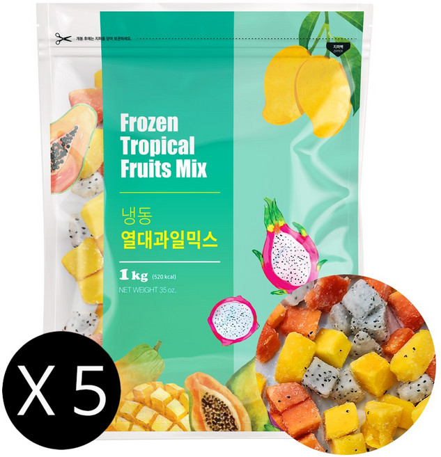 맥그로우앤마리 냉동 열대과일믹스, 1개