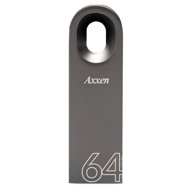 액센 크롬 USB 3.2 Gen 1 메모리카드 U330, 64GB, 1개