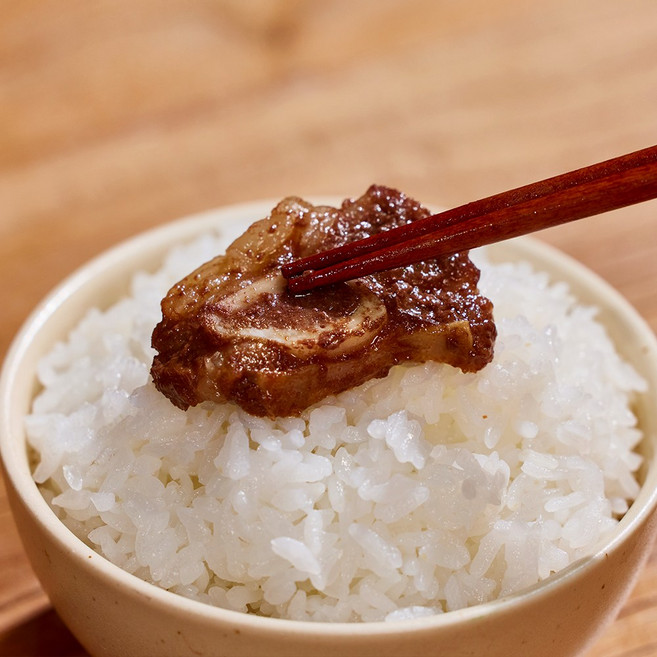 재구매1위 청담농수산 양념 LA 한입 갈비 엘에이갈비, 2개, 400g