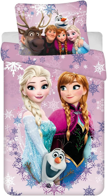 디즈니 겨울왕국 싱글 이불커버+배게 커버 2종 세트 Disney Frozen Duvet cover set