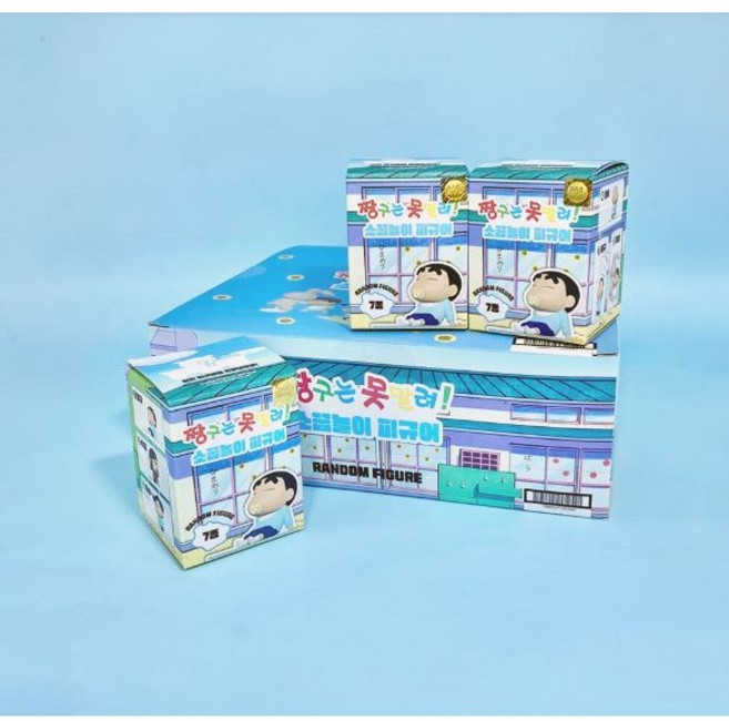 짱구 소꿉놀이 랜덤 피규어 (1개 랜덤발송) 굿즈 애장품 흰둥이 히든, 소꿉놀이 피규어 랜덤 1개, 1개