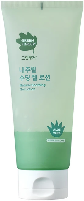 그린핑거 내추럴 수딩 젤 로션, 150ml, 1개 - 쿠팡