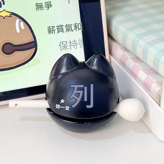 解壓小木魚 靜心敲打樂器, 你一定行 黑色, 1個