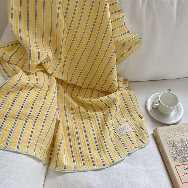 목화베리 거즈블랭킷 사계절 담요 강아지이불 국내산제작