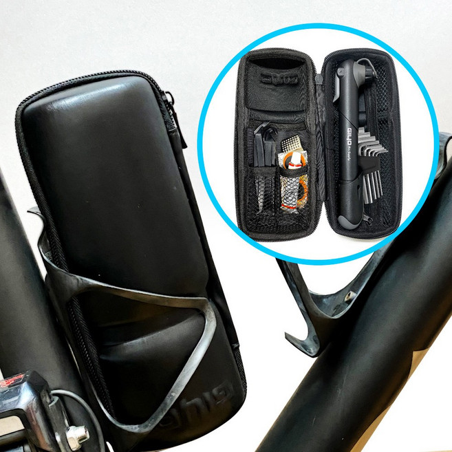 자전거공구통 세트 휴대용펌프 육각렌치 펑크수리 공구통 로드자전거공구통, 1개