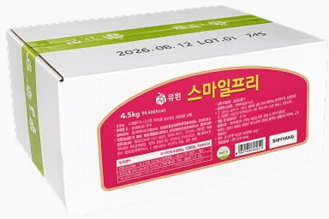 큐원 스마일프리 마가린 냉장 아이스박스포함, 4.5kg, 1개