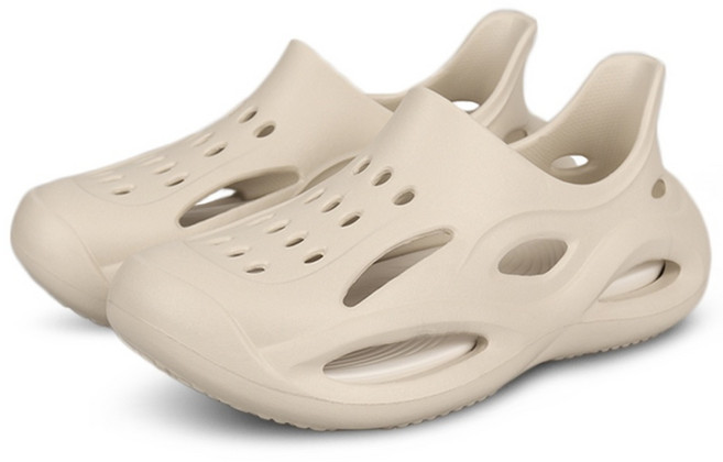 발캉스 남여공용 무중력 더블 쿠션 족저근막 힐링 서포팅 워킹화 실내화