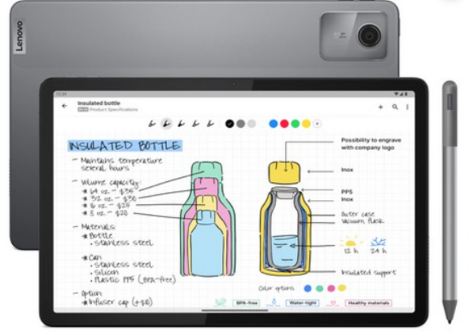 레노버 Tab M11 LTE with Pen Luna grey, 그레이 색상