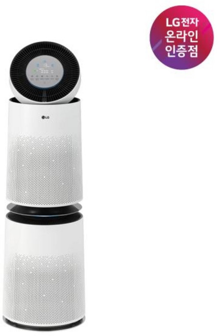 (LG전자) 퓨리케어 360 공기청정기 (크리미스노우/AS285DWWA), 크리미스노우, AS285DWWA
