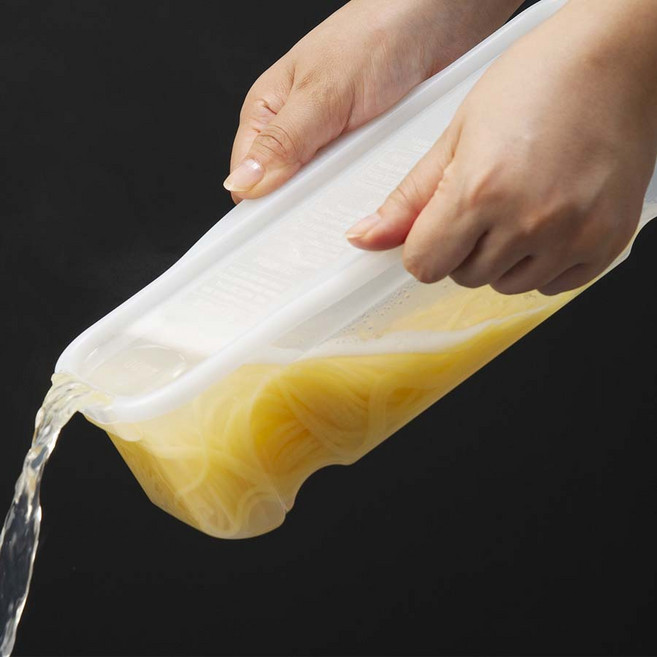 이노마타 전자레인지 파스타 스파게티 조리용기 1714, 1개