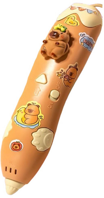 卡片巴拉 3D列印筆 兒童創意繪畫工具, 1個裝, 3D 列印筆專用低溫耗材10捲20M