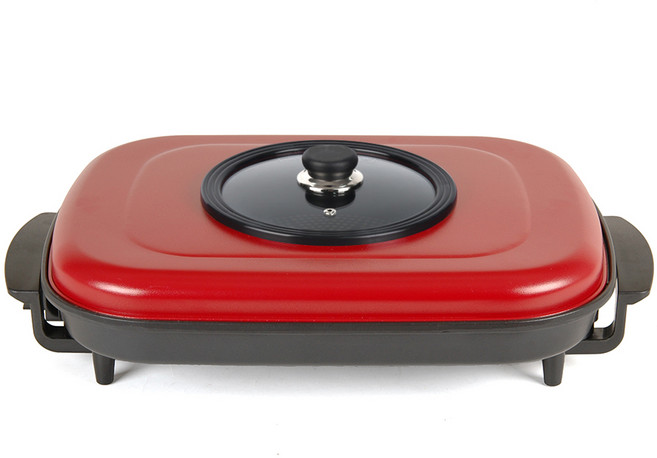 해마루 국산 대형 사각 잔치팬 골드마블 코팅 전기팬 전기후라이팬 명절음식 전기후라이팬 전팬