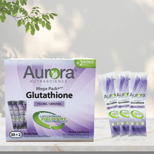 오로라 뉴트라사이언스 리포조말 액상 글루타치온 750mg 메가팩 플러스 32팩 Aurora, 480ml, 1박스 - 쿠팡