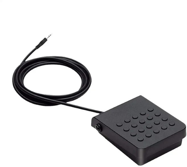 서스테인 페달 전자 피아노 페달 견고함 미끄럼 방지 전자 피아노 키보드용 범용 컴팩트 키보드 페달 풋 페, 02 3.5mm Jack