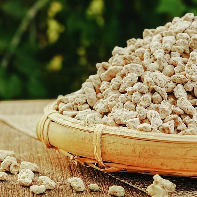 Green Mist 綠色山嵐 皓月白火山石 盆栽多肉介質 園藝造景