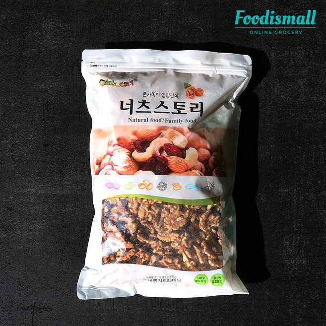 너츠스토리 호두 반태 1kg, 1개