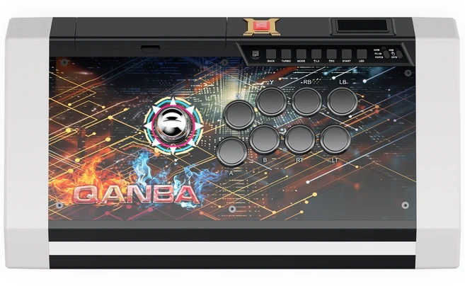Qanba Q3 MF-SL 아케이드 조이스틱 옵시디언 다기능 에디션 파이팅 PC용, 01 Q3MF-SL