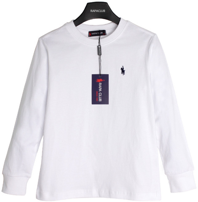 라파클럽 아동/주니어 라운드 긴팔 티셔츠