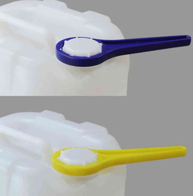 [1+1]말통 뚜껑 따개 개봉기 오프너 캡 열기, 릴리가게 1말통오프너소형-블루, 1개