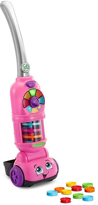 LeapFrog 픽업 앤 카운트 진공 청소기 핑크 색상, Pink
