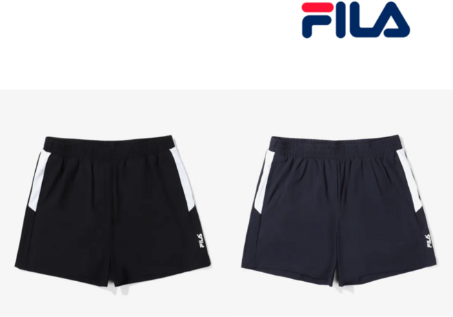 휠라 FILA 남성 스타터 스트레치 5부 반바지 FS2TRE2204M