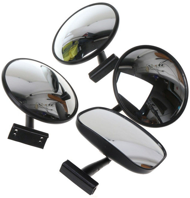 통학버스 광각후사경 어린이집 승합차 안전 범퍼미러, 03. 후사경 C형, 1개