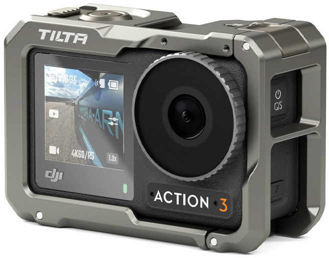 틸타 DJI 오즈모 액션3 케이지 티타늄그레이 TA-T40-FCC-TG, 1개