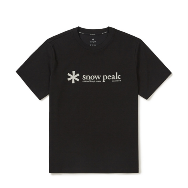 [스노우피크] 아스킨 빅로고 반팔 티셔츠 BB S25MUFTS67 BK IG OW SE