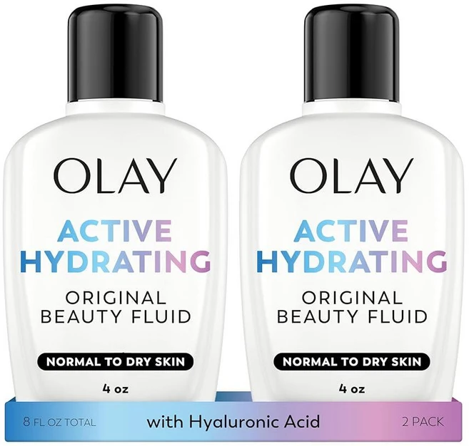 올레이 액티브 하이드레이팅 뷰티 플루이드 로션 120mL 2팩, 올레이 액티브 하이드레이팅 뷰티 플루이드 로션 120m - 쿠팡