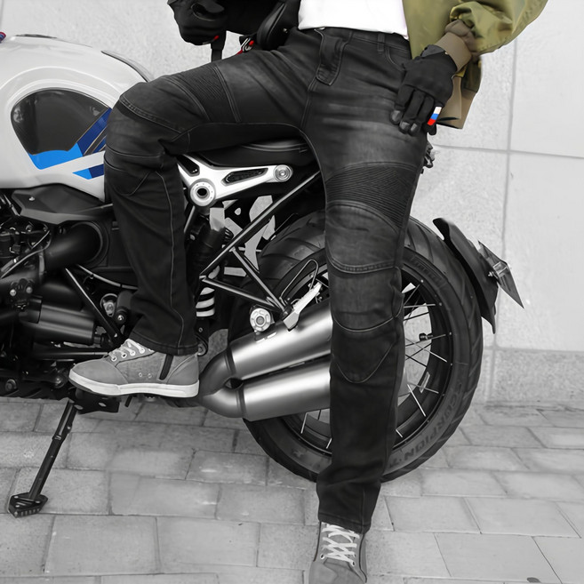 오토바이 방한 기모 청바지 라이딩진