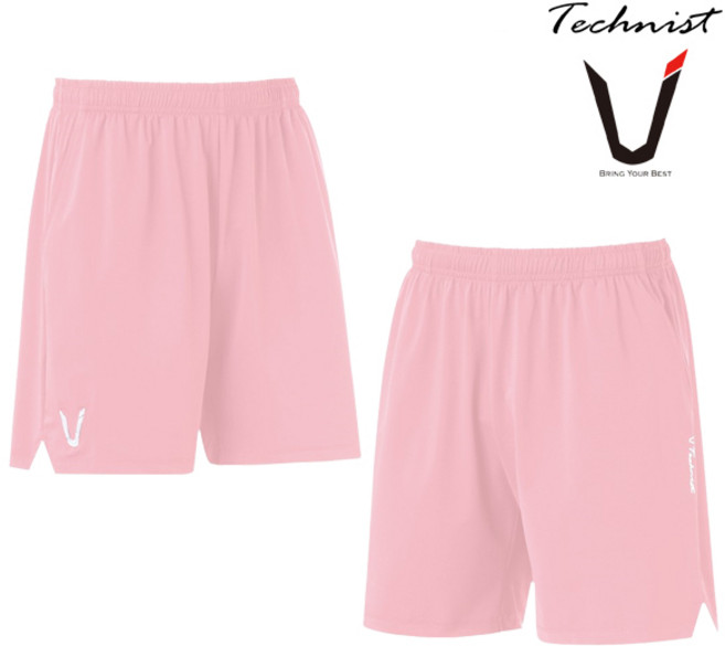 테크니스트 반바지 배드민턴 바지 여성 3부 남성 4부 팬츠 핑크 TNP6422PK