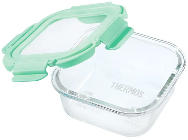 THERMOS 膳魔師 耐熱玻璃保鮮盒 520ml, 1個