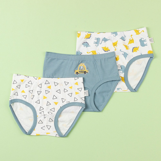 스콕스 동화나라 주니어 남아용 삼각 팬티 3종 세트 MPS-604