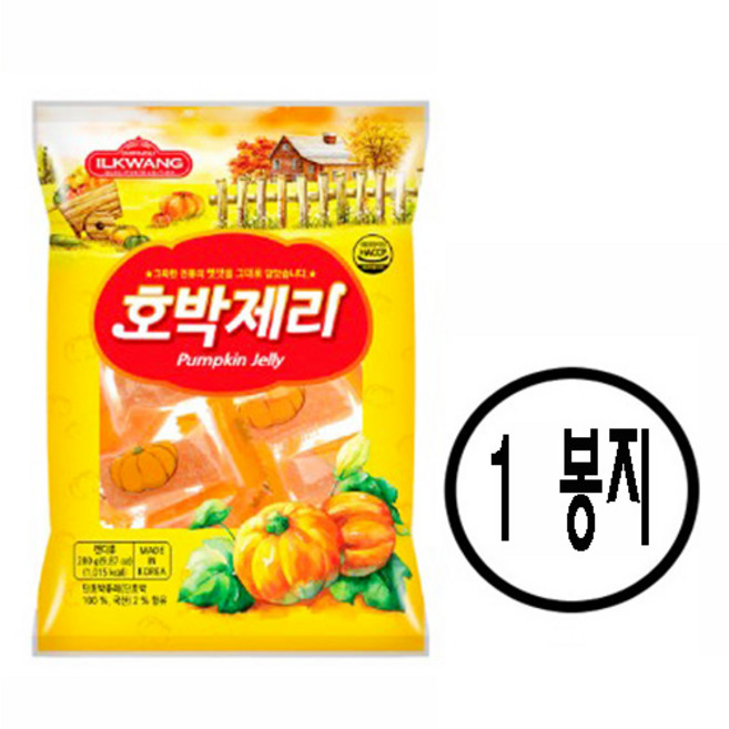 일광제과 호박젤리, 280g, 1개