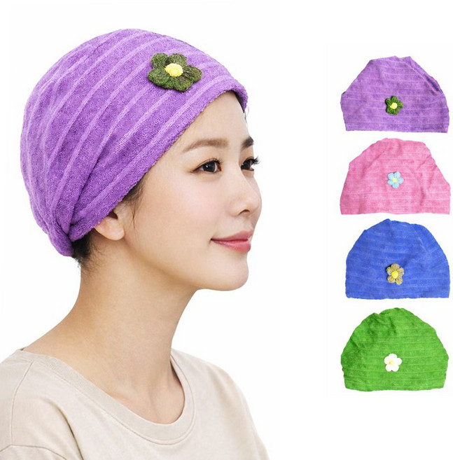 국산 고급 사우나 모자 안감 이중망사 머리카라 보호 샤워캡, 1개, 퍼플