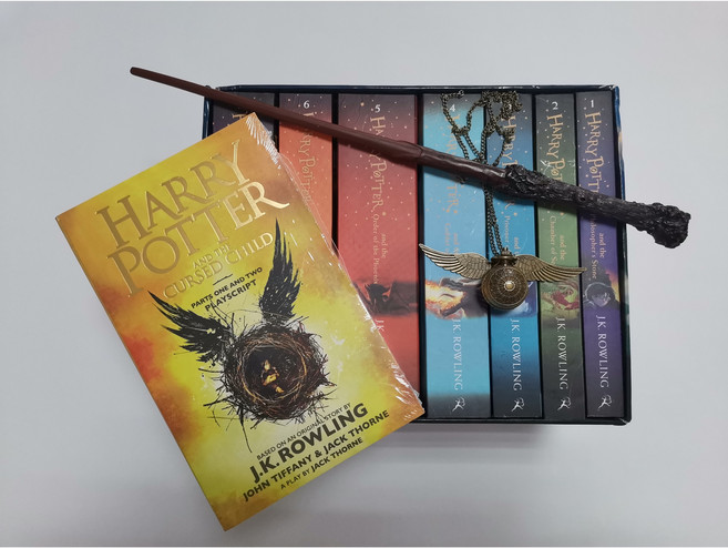 영어원서 Harry Potter 8권 해리포터 마법지팡이 스니치시계 굿즈 세트, 해리포터세트