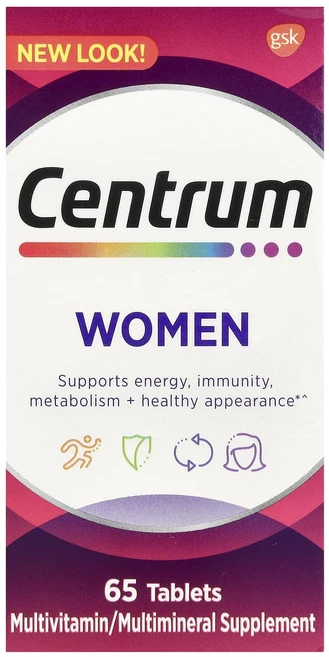 Centrum 여성 종합비타민 65정, 1개 - 쿠팡