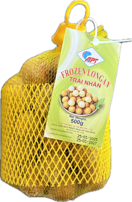 베트남 냉동 용안 롱간 FROZEN LONGAN, 500g, 1개