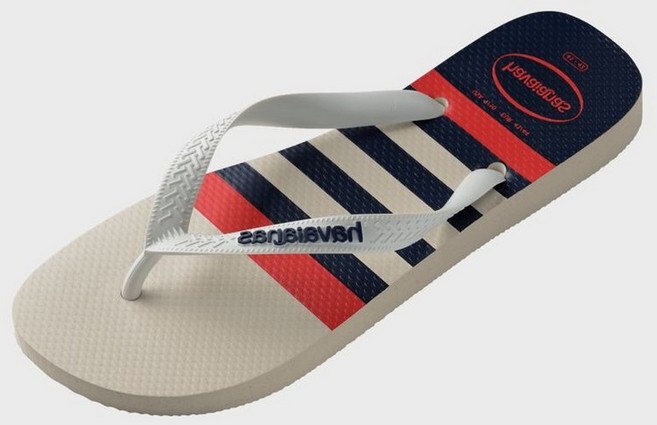 하바이아나스 HAVAIANAS 탑 노티컬 플립플랍 White
