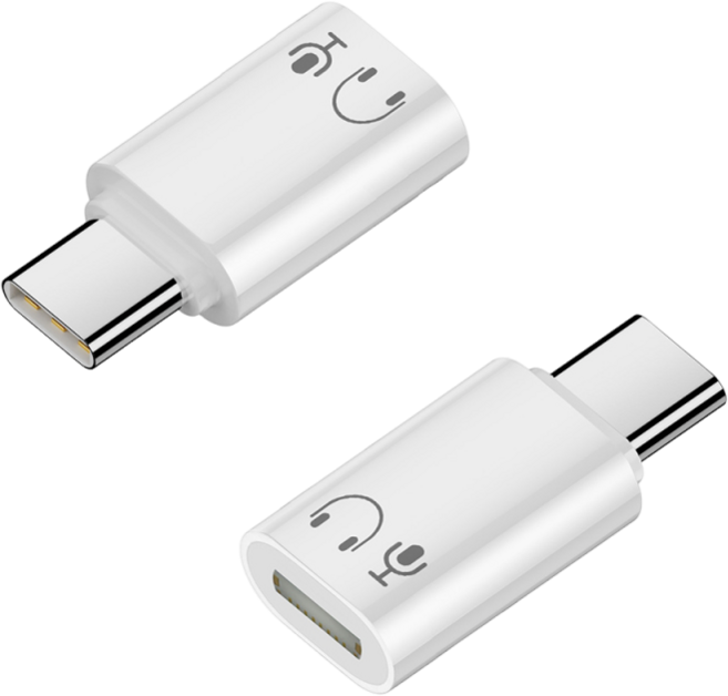 ibits MDD TypeC轉Lightning耳機轉接頭 支援通話聽音樂麥克風, 白色, 1個, 27.8mm