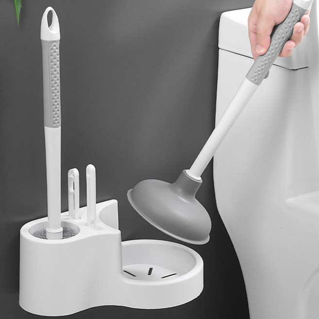 4IN1 욕실 뚫어뻥 청소 세트 핀셋 브러쉬 청소솔 세트ssnn06012508+iiwowo, 단품, 상세페이지 참조