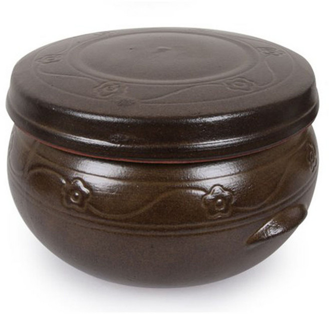 옹기 항아리 단지 찬통 김치 그릇 양념 식당 업소용, 1개