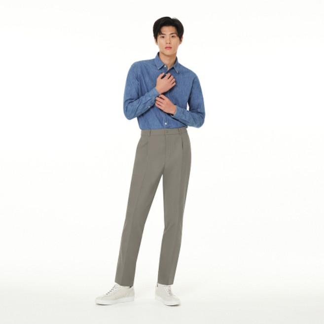 ANDAR 어반액티브 맨즈 핀턱 슬랙스