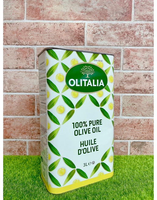 Olitalia 奧利塔 純橄欖油 PURE 3L 義大利, 1個