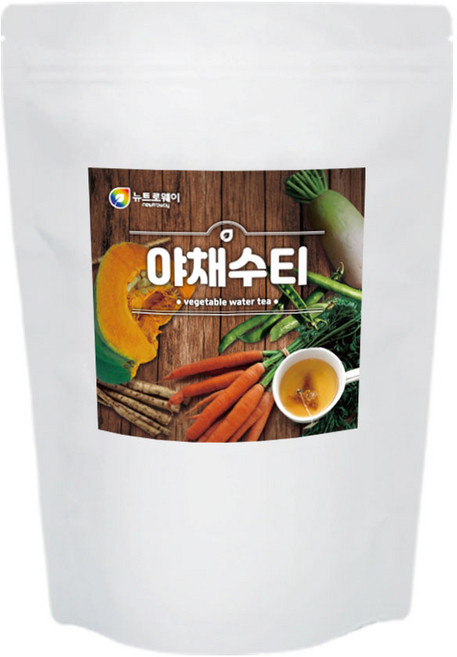 국내산 야채수 차 티 호박 작두콩 무 우엉 당근 vegetable water tea 낚시 등산 캠핑 홈카페 회사 사무실차 식수차 손님접대, 1개, 1.5g
