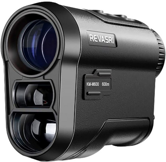 REVASRI 골프 레이저 거리 측정기 경사 보정 깃대 잠금 진동 골프용 USB 충전식 600m/야드, 1000M, Golf Black, [01] Golf Black, 1개