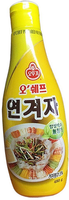 오뚜기 연겨자 480g 소스 겨자소스 냉면소스, 1개