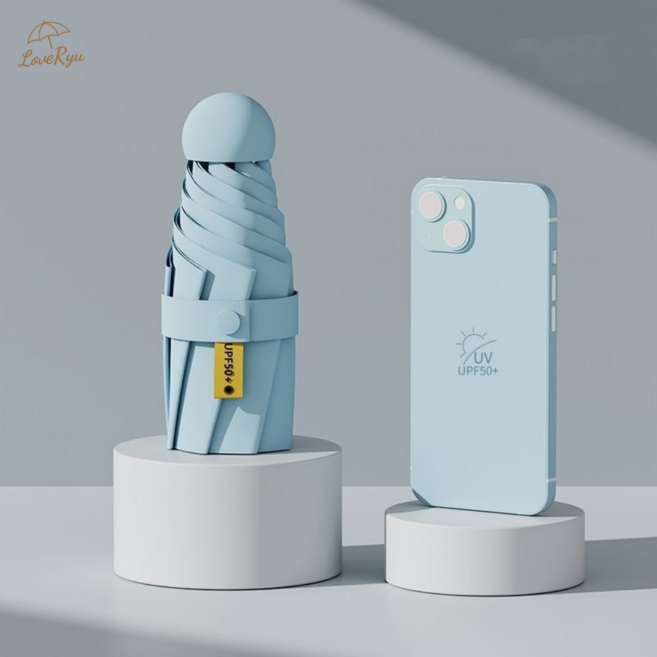 러브류 자외선차단 양산 초경량 미니 우산